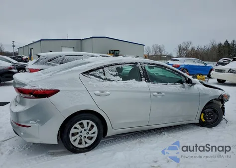 2017 Hyundai Elantra Se из США, поврежденный, VIN 5NPD74LF5HH111467